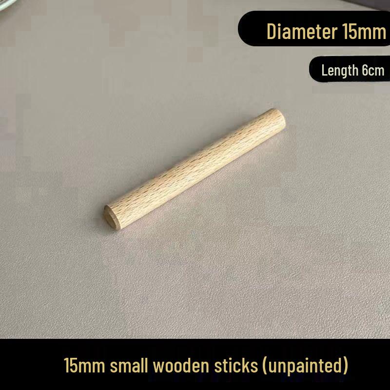 

Круглый крючок-шарик 15 мм для хранения на перфорированной панели из массива дерева, натуральное дерево