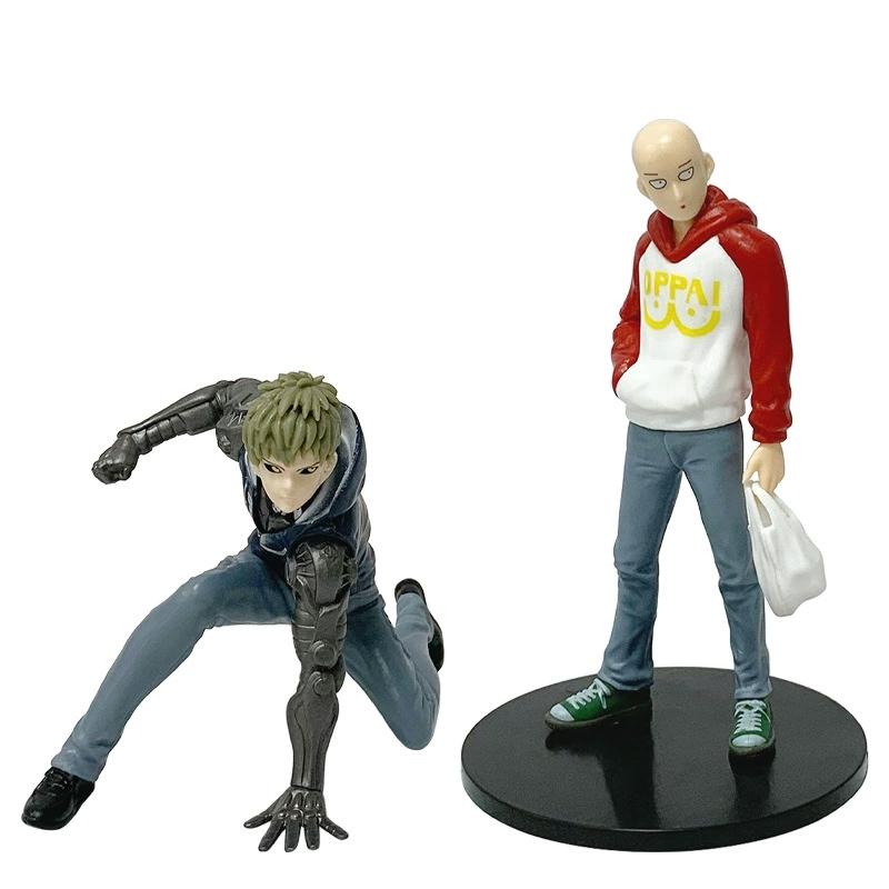 New ONE PUNCH-MAN Anime Figure Saitama Genos Tatsumaki Figure Toy Pvc Model Anime Peripherals Collection Desktop Ornaments Gifts
