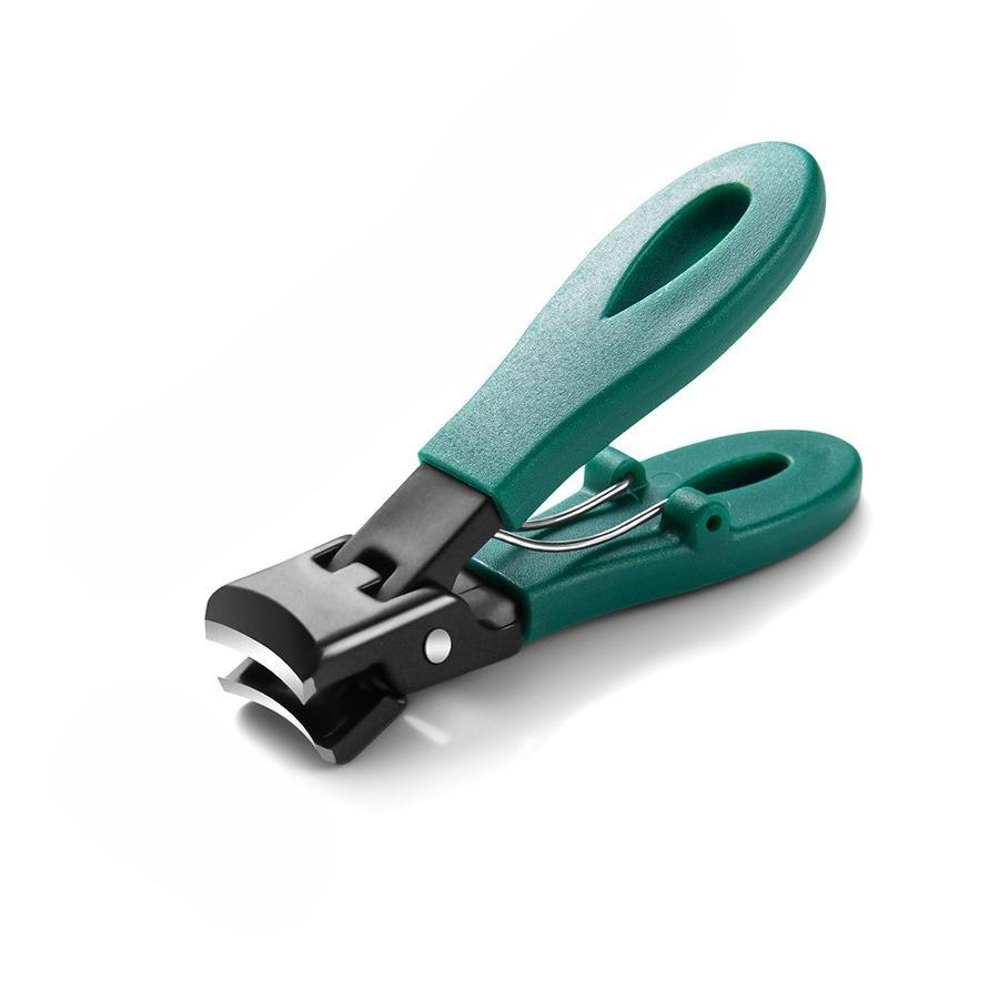 Wide Jaw Opening Nails Cutter Large Opening Nails Cutter Stainless Steel Toenail Cutter Fingernail Trimmer Splash-Proof Manicure
