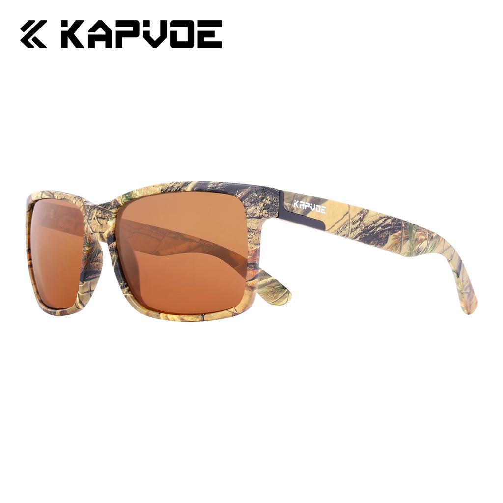 Kapvoe Polarized Sunglasses Fashion Glasses Men UV400 Sun Glasses for Women Cycling Fishing Driving HD Lens Outdoor TR90 Eyewear