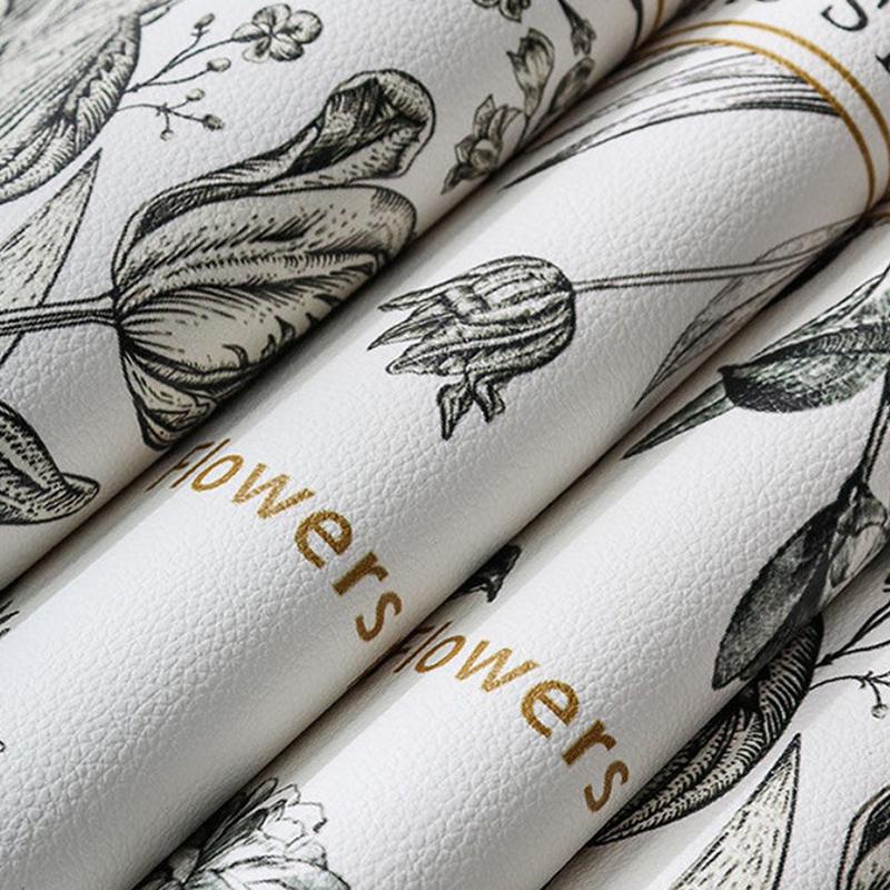 Leather Placemat Oval Oil-Proof Table Mat Home Dining Kitchen Table Placemat Design Dining Waterproof Heat Resistant Home Decor