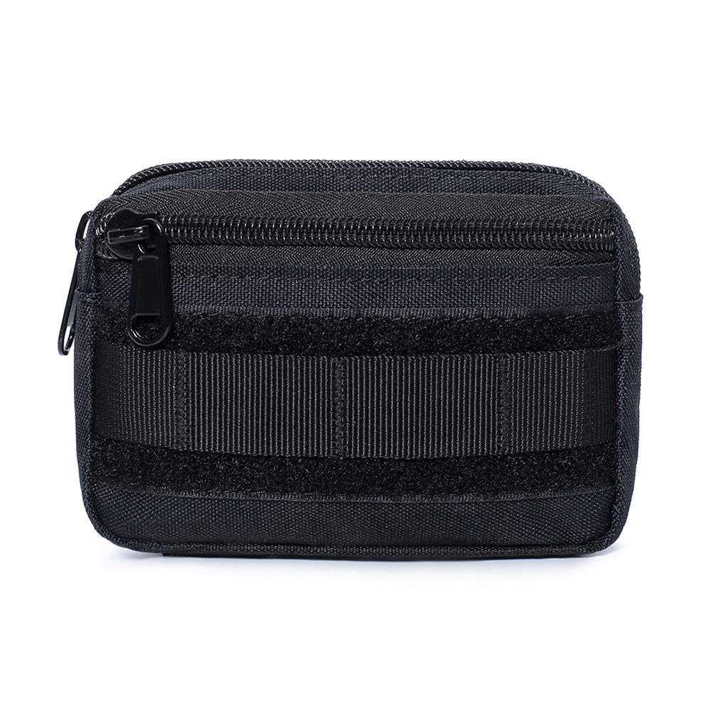 

MOLLE Men Women Mini Waist Bag Pocket Organizer Pouch Hunting Fanny Pack Bags чорний