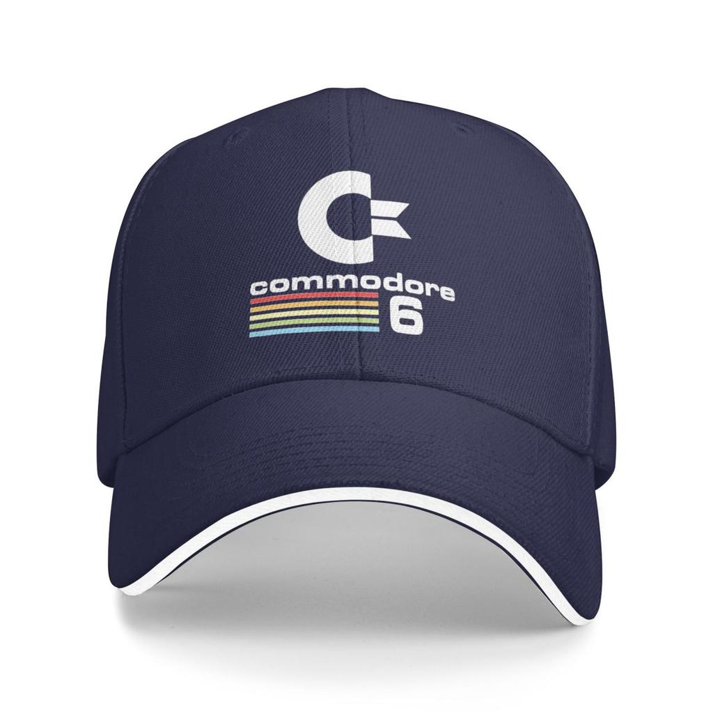 Cappellini da Baseball con Logo Commodore 64 Snapback Cappelli da Baseball Traspiranti Casual Casquette Outdoor Unisex
