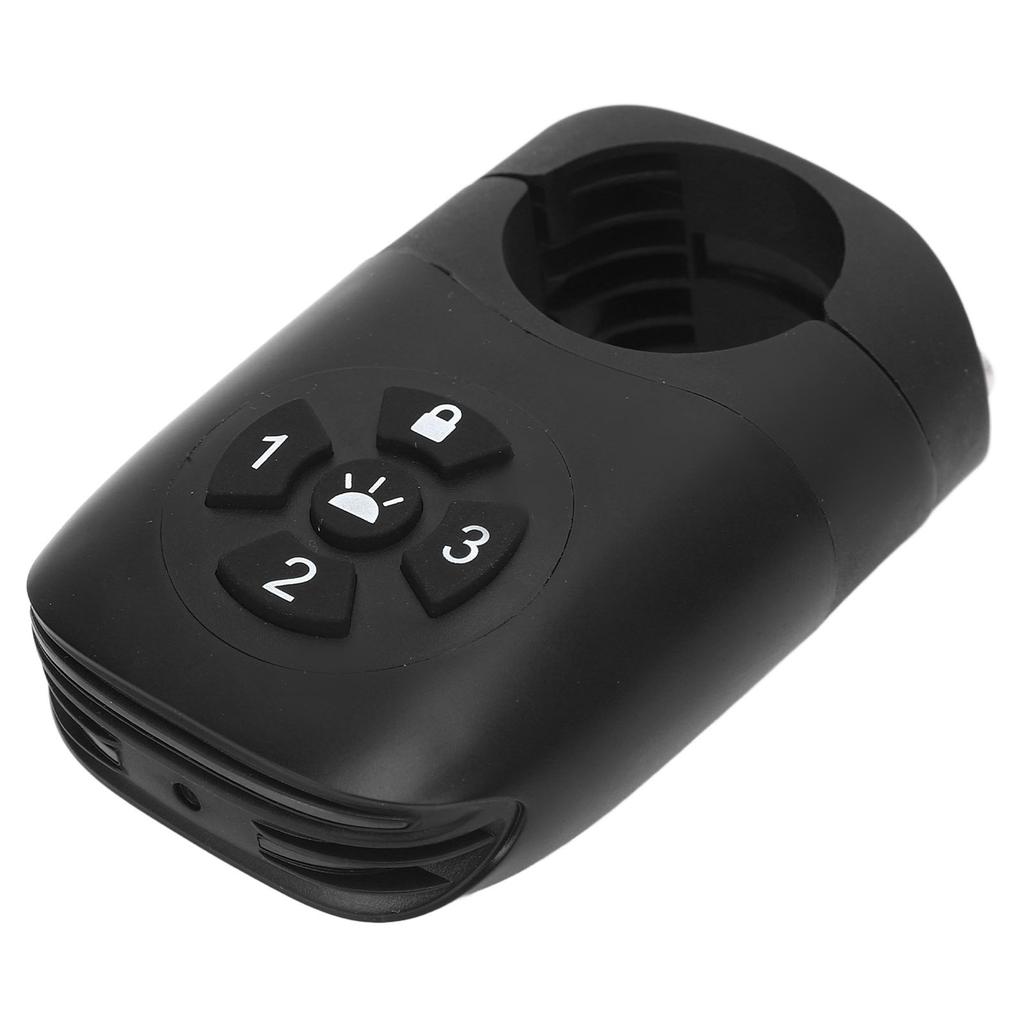 Bike Anti Theft Buzzer with Taillight 105dB 15 Second Sound Light Warning IP65 Rainproof Bike