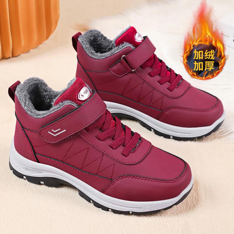 Cotton Shoes Winter New Outdoor Sports Cotton Boots Thickened Warm Couple Casual Snow Boots