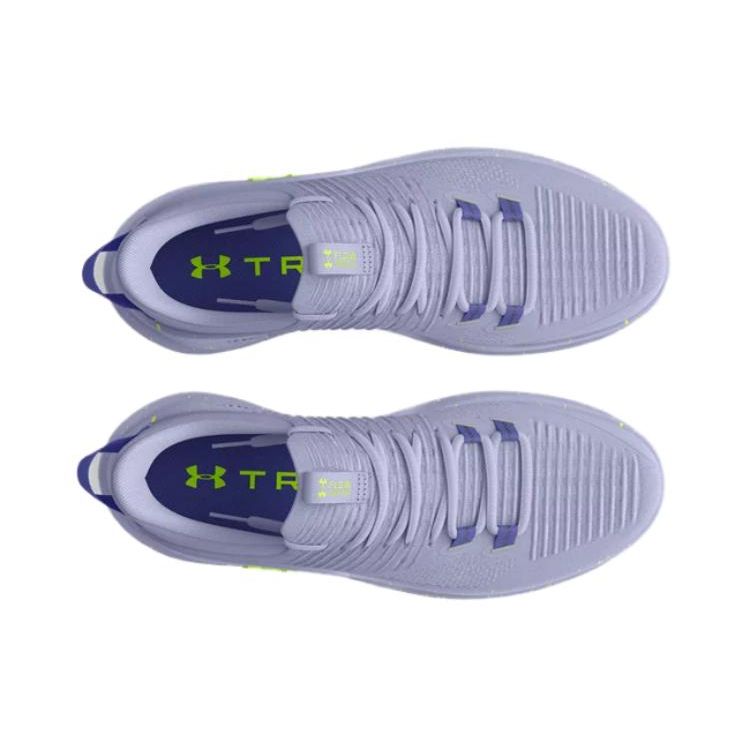 Under Armour Dynamic Shock Absorbing Durable Low Top Training Shoes Women Sneakers Purple 3027176-500