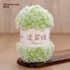 Hand Knitted Fur Yarn Long Hair  Hat Scarf DIY Wool Yarn Simulation Fur Crt Material Autumn Faion Accories