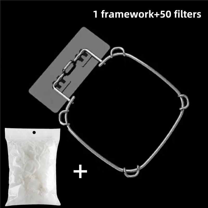 Disposable Food Scrap Sink Strainer Kitchen Sink Stainless Steel Drain Rack Garbage Strainer Rack Easy To Clean Universal Size