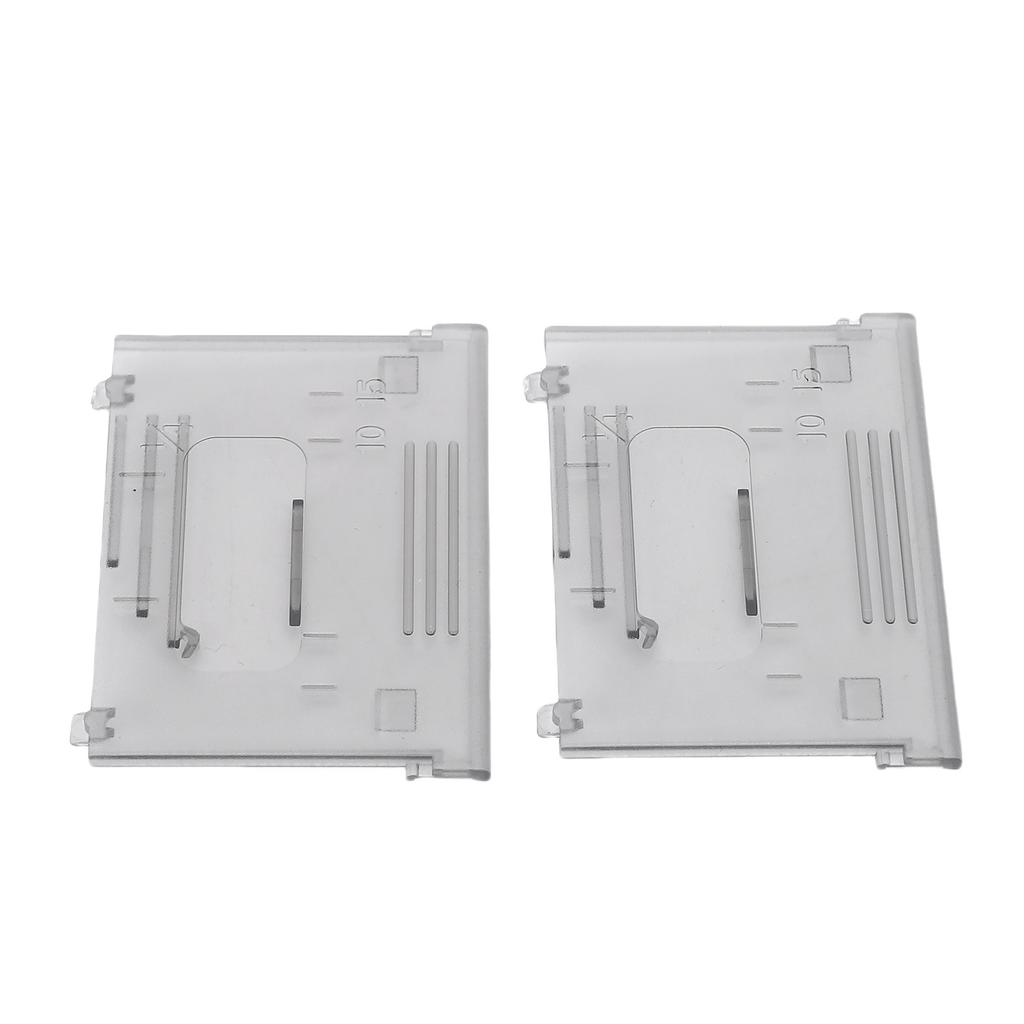 2PCS Bobbin Cover Plates Transparent Plastic Slide Plate Assembly Replacement for BB370 BM2800 BM2800CT BM2800FG