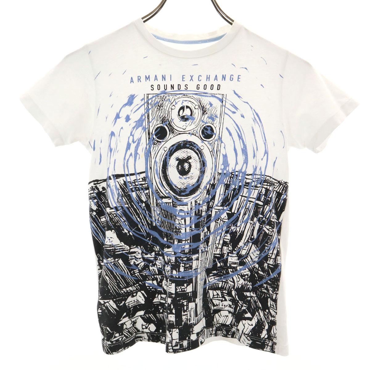 

ARMANI EXCHANGE Short sleeve T-shirt 10A White Kid s Used