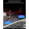 Smart Bike Rear Light, Auto Start Stop Brake Sensing LED Charging Cycling Smart Bicycle Taillight