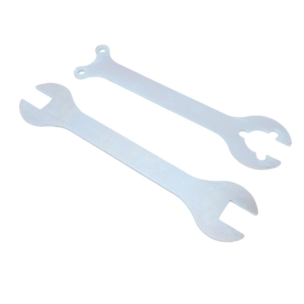 2PCS Viscous Fan Tool Steel Viscous Fan Spanner Wrench Tool Set Replacement for Land Rover Discovery 3 TDV6