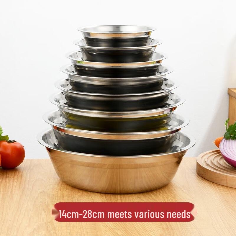 Stainless Steel Multi-purpose Kitchen Bowl
