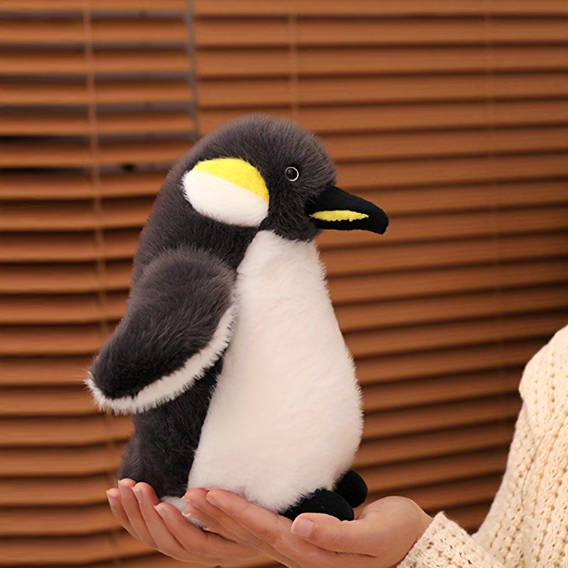 1PC Cute Simulation Emperor Penguin Plush Toy, Cartoon Animation Game Characters, Stuffed Animal Plush Dolls
