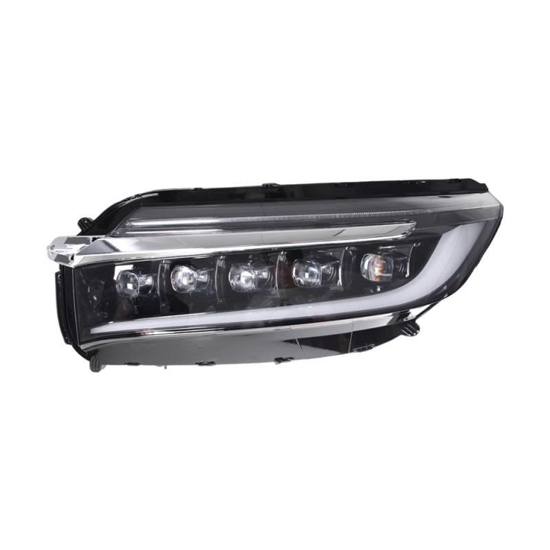 LED Crystal Lens Headlight with Flowing Turn Signals for 17-23 Honda Avancier