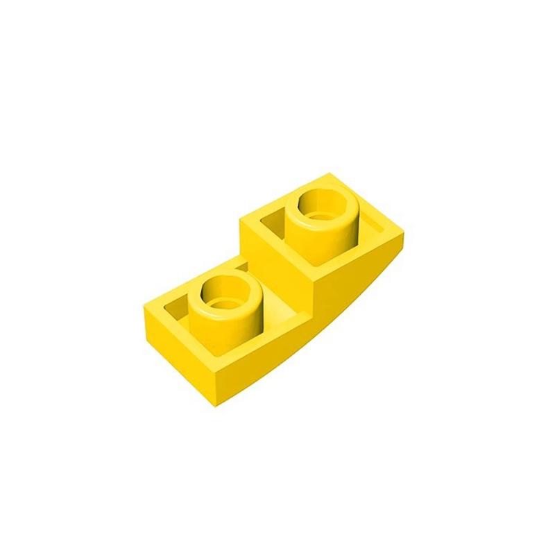 

10PCS 24201 Slope Curved 2 X 1 X 2/3 Inverted Block Moc Hue Accessories Works With Brick DO-IT-YOURSELF Children s Toy 10PCS