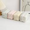 Quilted Large Capacity Floral Makeup Bag for Women Girl Lady Travel Cosmetic Organizer Case Toiletry Storage Pouch for Women