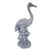 16 Pieces Crane Fishing Ornament Chinese Style Statue Landscape Decoration Decorative Bird