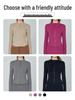 European & American Slim Fit Yoga Wear: Women's Long-Sleeve Zipper Cardigan for Autumn & Winter Running and Fitness.