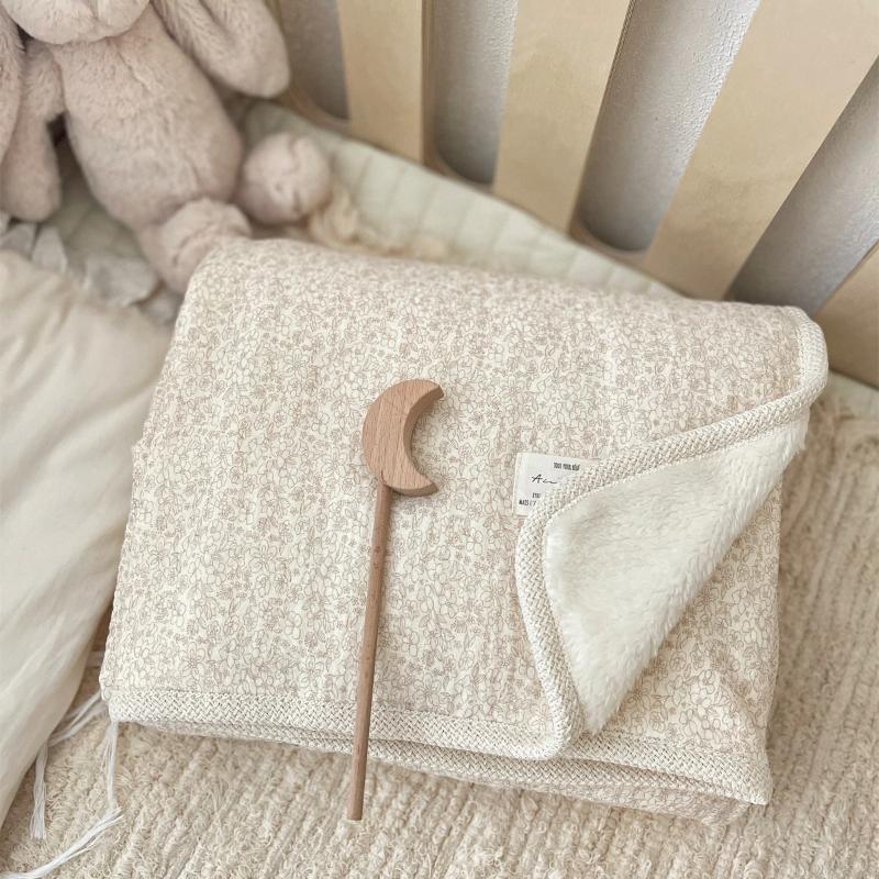 Soft Cotton Newborn Baby Blanket Bedding Quilt Cover Thicken Fleece Baby Blanket Newborn Receiving Blanket Babies Accessories