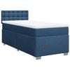 Maison Exclusive - Sommier à lattes de lit avec matelas Bleu 90x200 cm Tissu