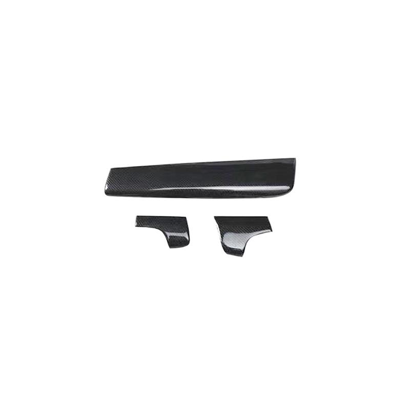 

For Volvo S90 2016- Left Hand Drive Dashboard Decoration Strips Trim Auto Moldings sticker Car Styling Carbon pattern