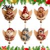 Christmas Angel Crochet Pattern DIY Kit, Make Hanging Ornament, Festive Craft Kits for Adults Kit Teens, Handmade Holiday Tree Decorations Easy