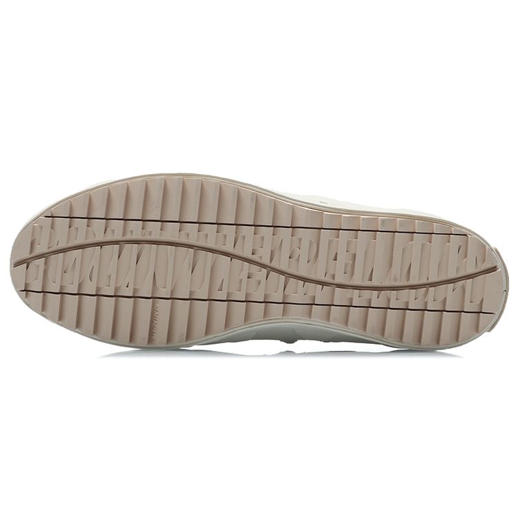 Li Ning CF Sneakers Casual Unisex Sneakers Bianco Albicocca AGCR171-2