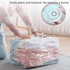 Vacuum Storage Bags For Clothes Comforters No Pump Needed Space Saving Thick Reusable Compress Organizer