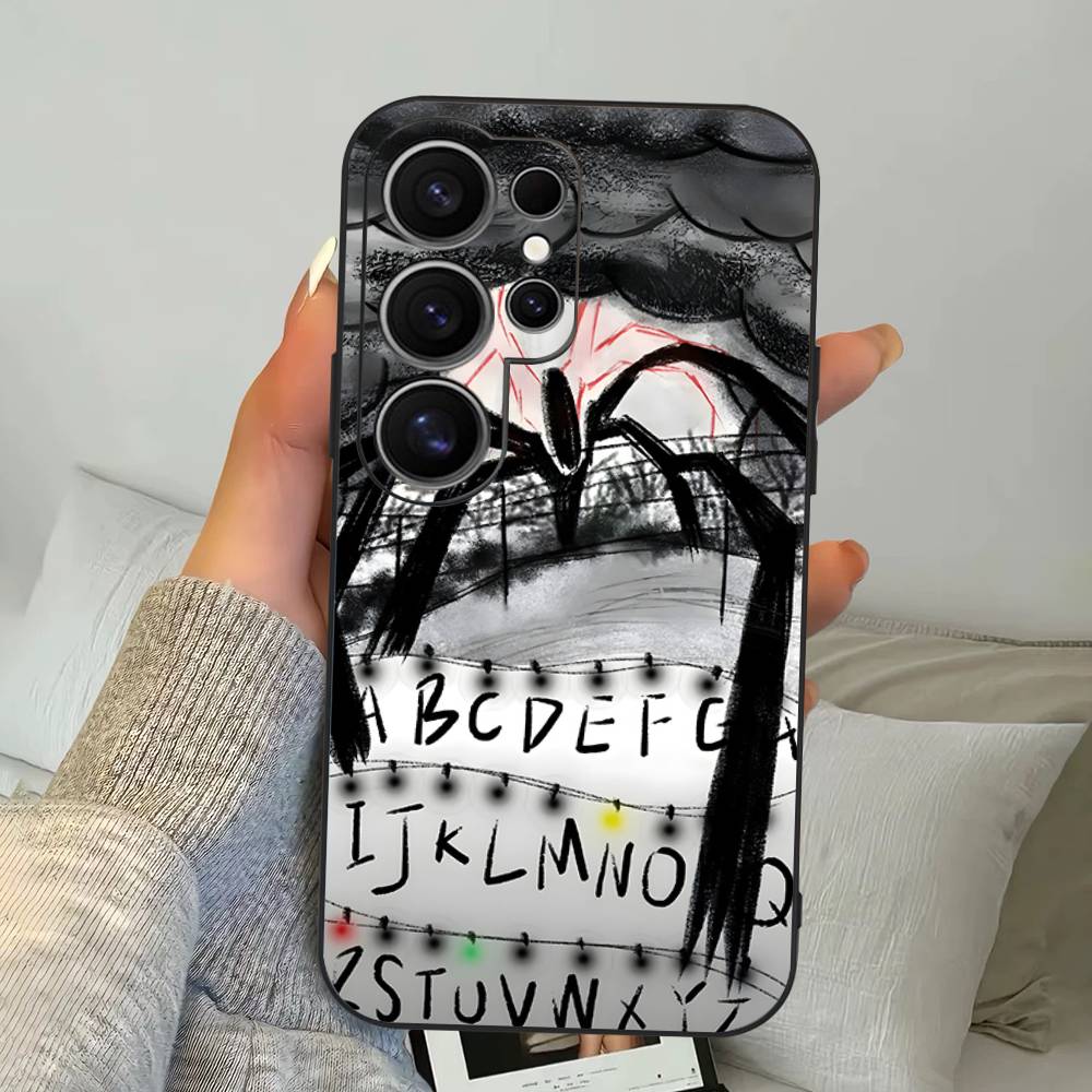 Hot S-Stranger T-Things Phone Case For Samsung S 24 Fe 25 Ultra Plus 20 Lite 21 30 22 23 24 22 Ultra 5G Fundas