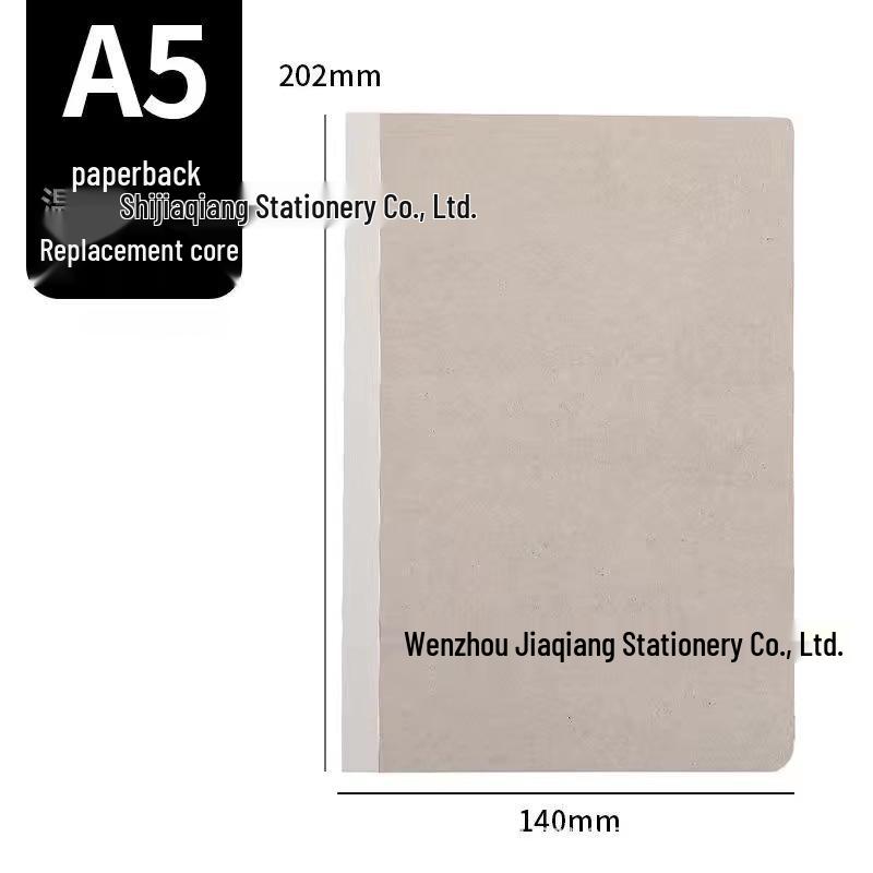 A5 Vintage Lockable Password Notebook - Thick Student Writing Diary