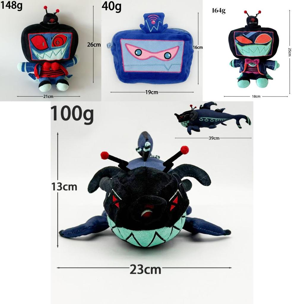 Hazbin Hotel Demon Character Plush Toy With Pp Cotton For Collectors And Kids