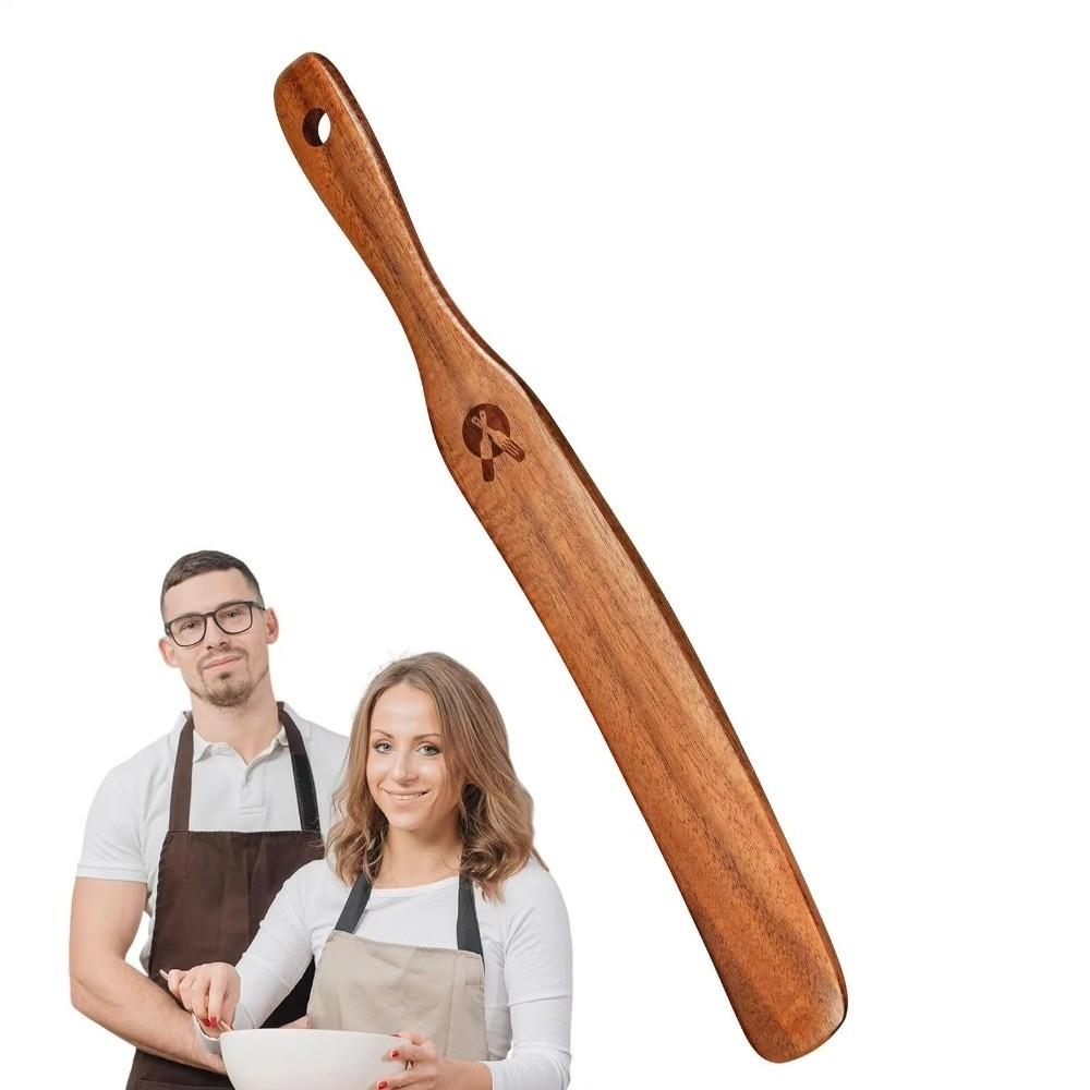 Multi-purpose Jam Spatula Wooden Stir Stick Small Shovel Bread Scraper  Kitchen Tools