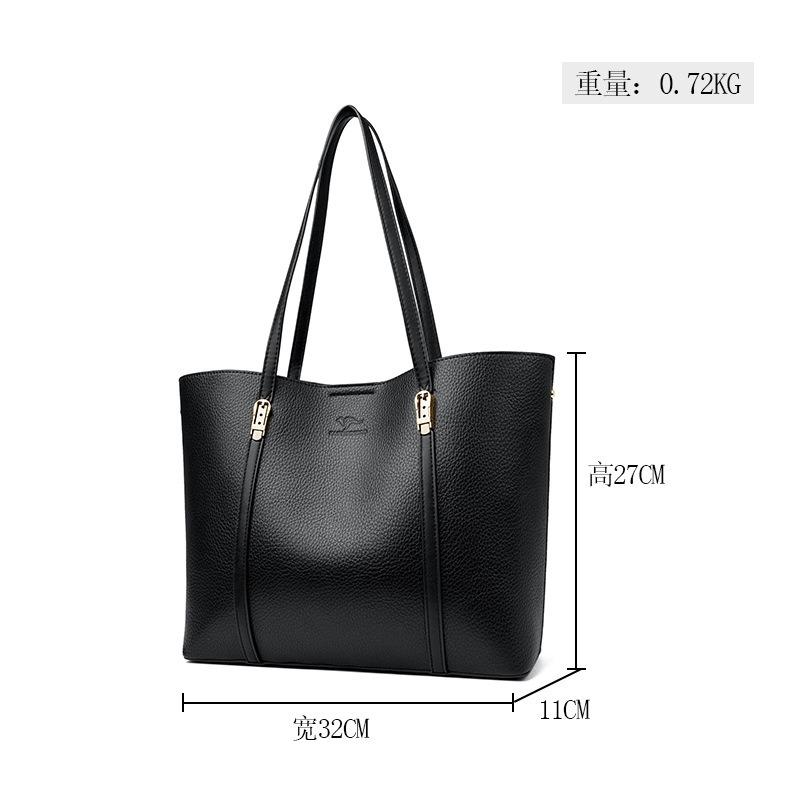 Women's Bag New Handbag Large-capacity Shoulder Bag Tote Bag Women's Middle and Women's Tote Bag