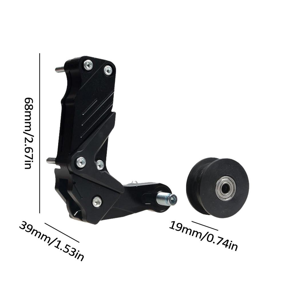 Universal-Motorrad-Kettenspanner, automatischer Regler, universeller Kettenspanner aus Aluminiumlegierung, robust und praktisch