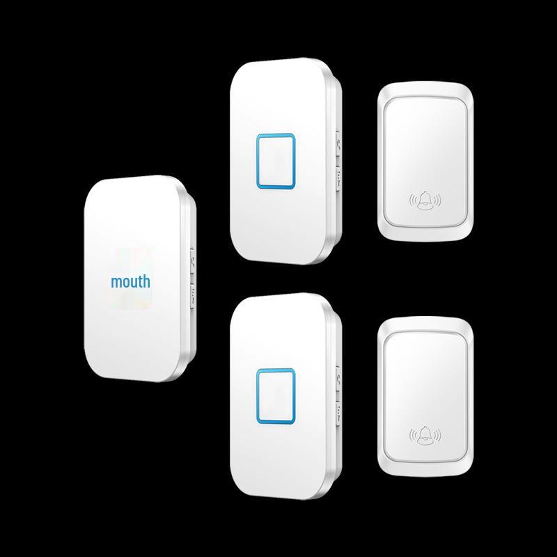 Wireless Self-Powered Doorbell: Ultra-Long Range, Battery-Free, Smart Remote Control, Waterproof