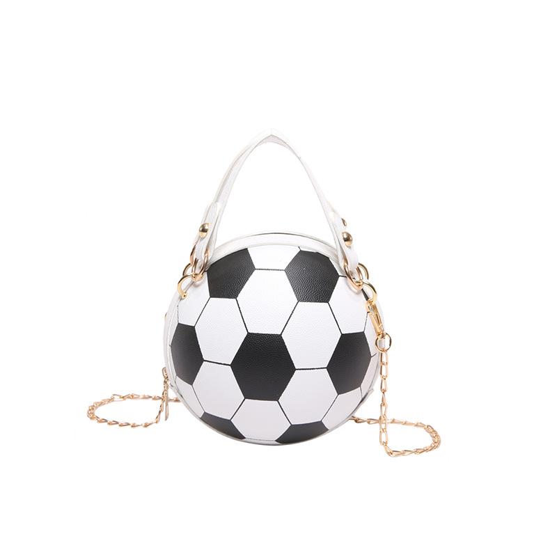 Bag Women Ins Personalized Basketball Bag New Versatile Shoulder Messenger Bag Korean Version Small Round Bag Women's Bag