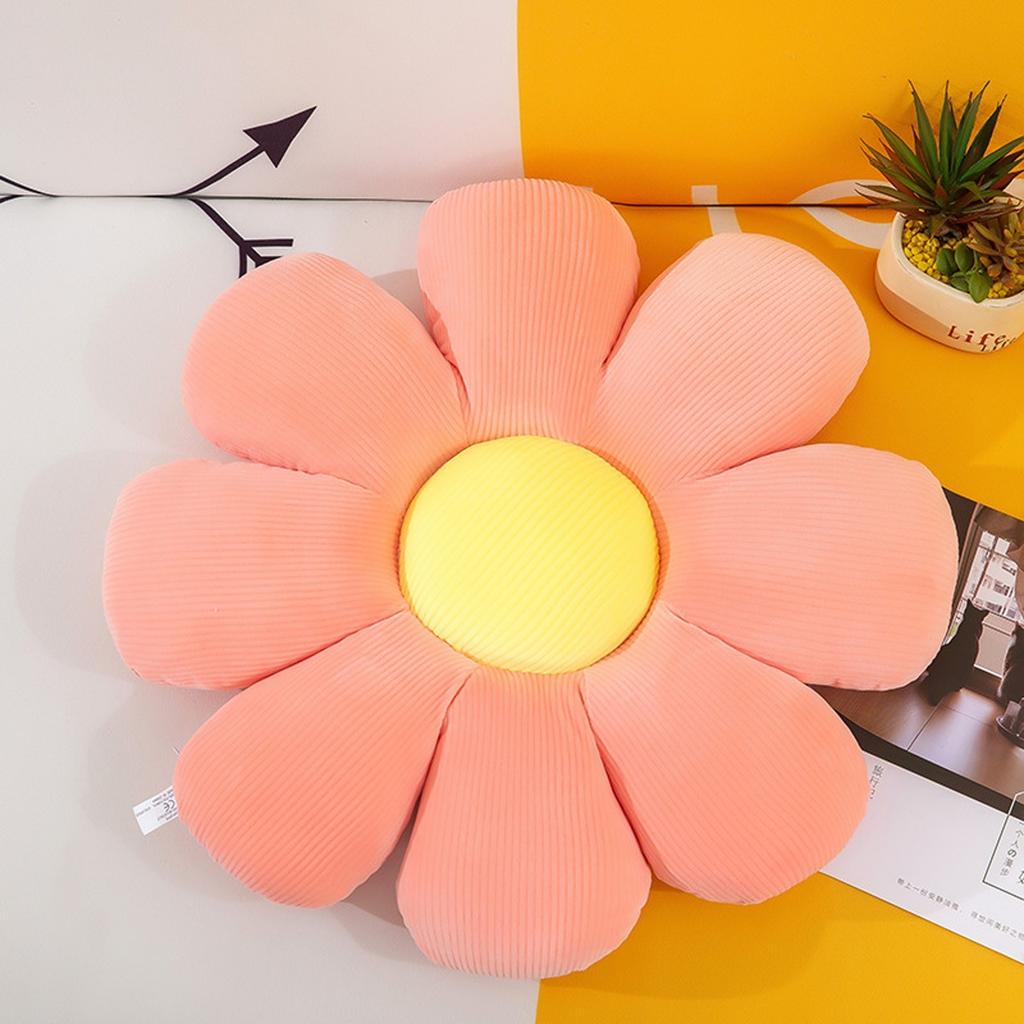 Seat Cushion, Daisy Flower Pillow, Chair Cushion