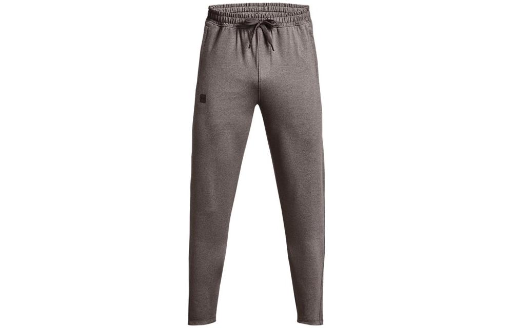 Under Armour Knitted Sweatpants Men s Brown Moderate Slim Fit Pants 1373730-176 M