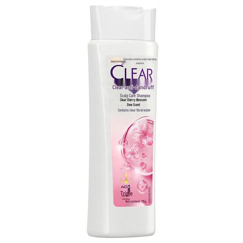 Clear Anti-Dandruff Scalp Care Shampoo, Cherry Blossom