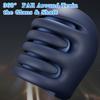 Sexspielzeug Penis Trainingsvibrator Männer Eichel Massage Stimulator zur Ejakulationsverzögerung Männlicher Masturbator mit Fingerklemmen 18+