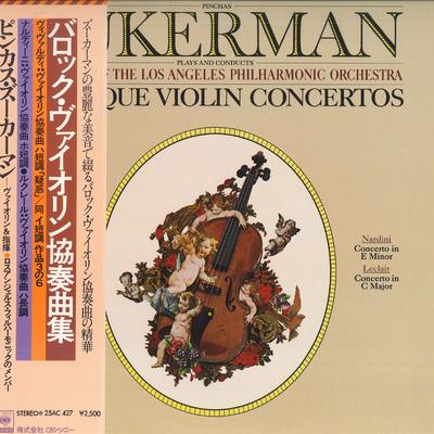 LP Record PINCHAS ZUKERMAN, MEMBERS OF THE LO - Baroque Violin Concertos 25AC427 CBS SONY 1978 Japan Obi Classical Used