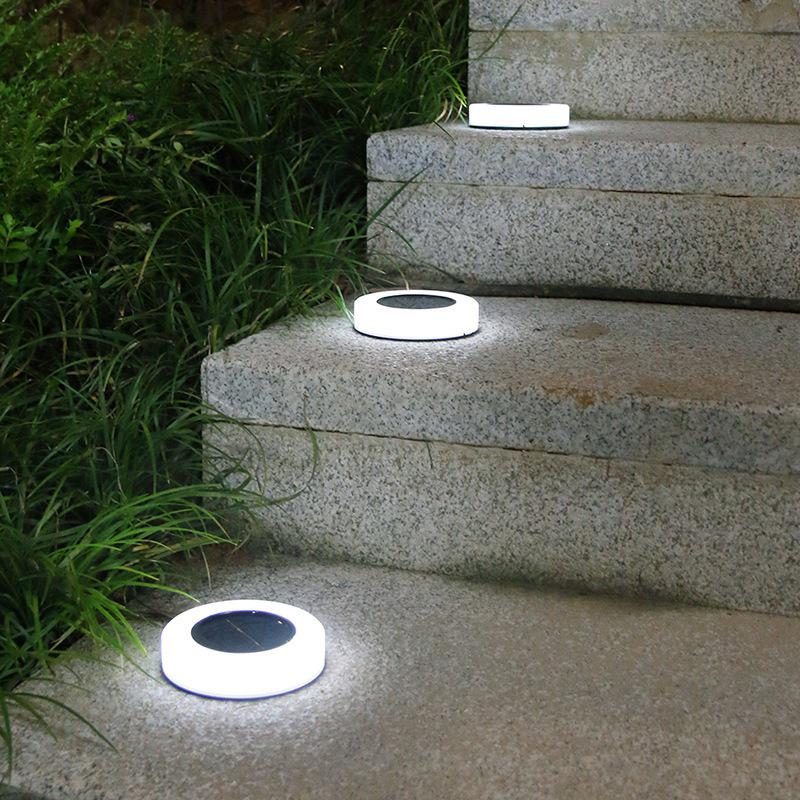 Outdoor Solar Waterproof Frosted Pathway and Deck Light