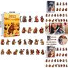 Christmas Countdown Series Marmot 24piece Acrylic Hanging Calendar For Seasonal Gift