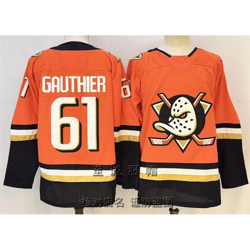 Mens Retro Ice Hockey Jersey Team Ducks 15 Embroidered Practice Uniform Cotton Blend Sportswear