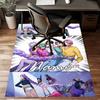 Custom KPop Demon Hunters Mat Personalized Name, Polyester Washable Indoor Entryway Rug, Gift for Christmas, Easter, Thanksgiving Day