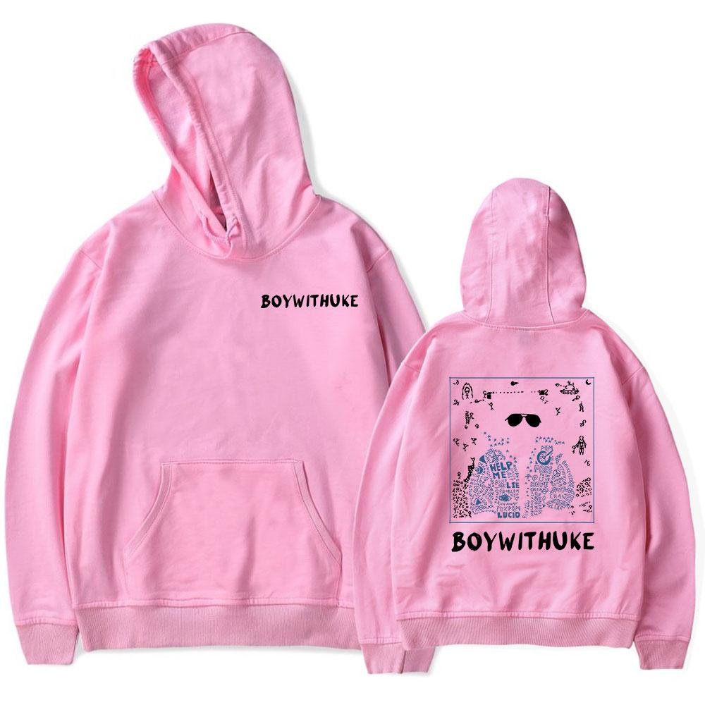 Boywithuke Hoodies New Vintage Merch Hooded Women Men Casual Streetwear Fashion Sweatshirts Clothes