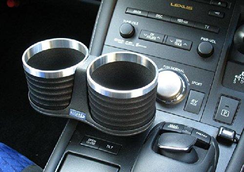 ALCABO Drink Holder, Black Cup, for Lexus CT ZWA10 (Right/Left-Hand Drive), AL-T105B
