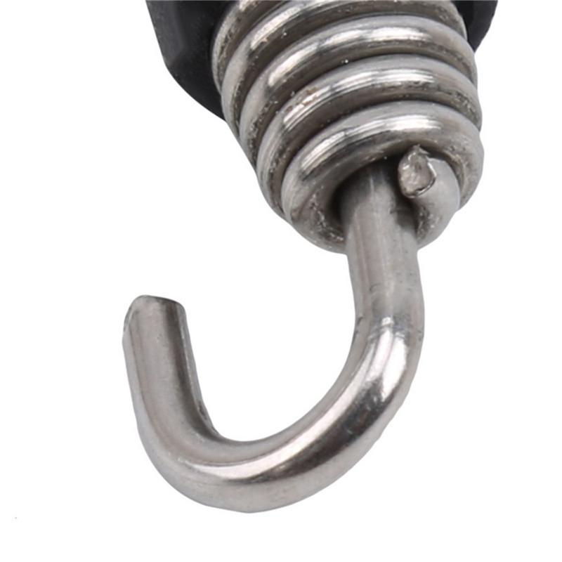 2 Pieces Exhaust Pipe Spring Hook Motorcycle Stainless Steel Spring Hooks For Exhaust Pipe Motorbike Repair Parts Accessories