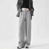 Sportlich Lässige Damen Hose Locker Patchwork Kordelzug Frühling Herbst Modedesign All-Match Zart Gemütlich Mode Klassische Hose